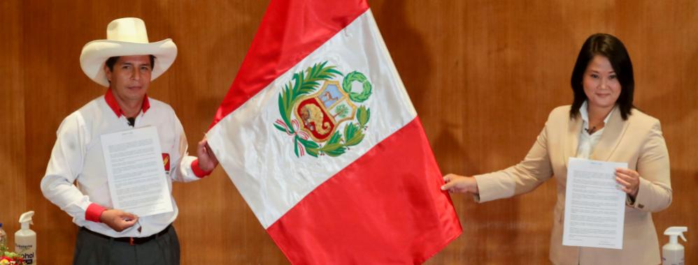 Perú decide su futuro: Castillo o Fujimori