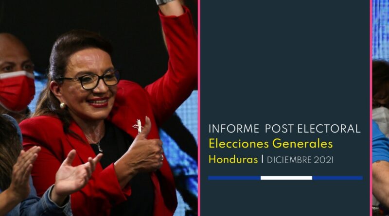 Informe Post Electoral | Elecciones Generales Honduras