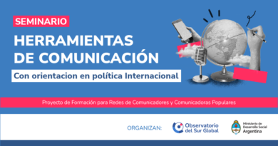 Seminario | “Herramientas de Comunicación con Orientación en Política Internacional”