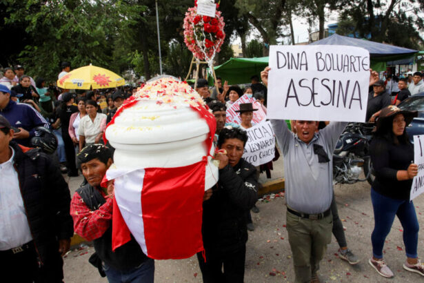 protestas en Perú violencia policial muertos Dina Boluarte