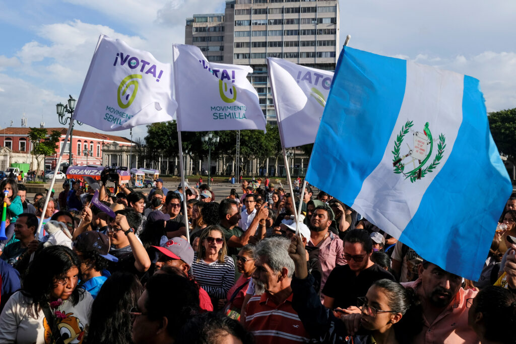 La política no entusiasma al pueblo guatemalteco