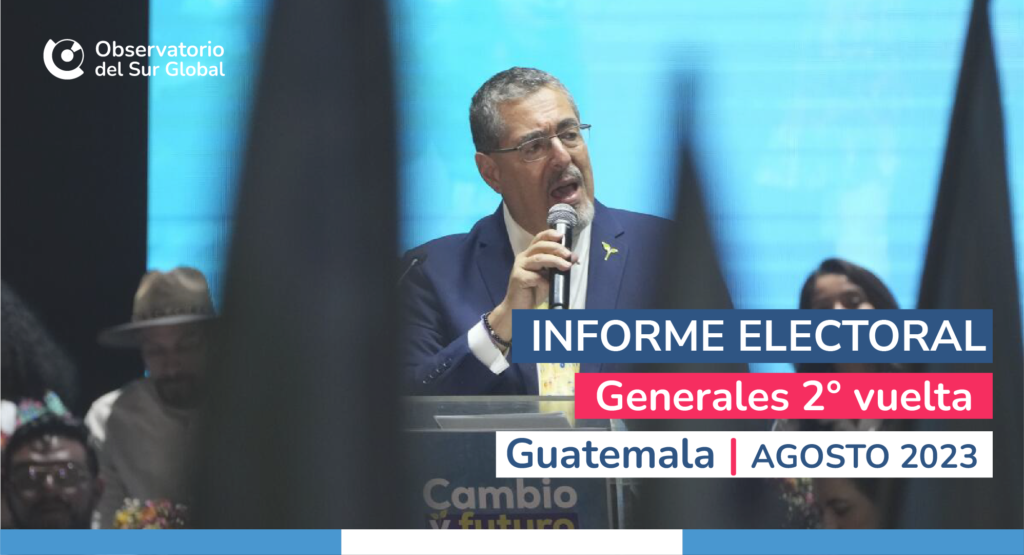 Informe Electoral | 2° vuelta Guatemala 2023