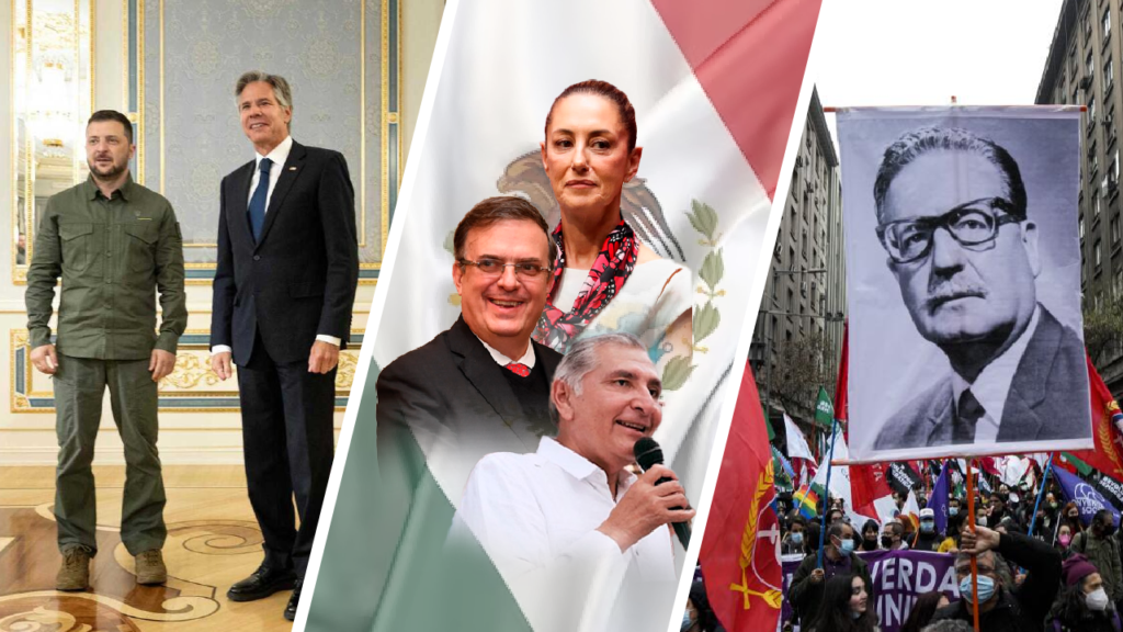 Ucrania y el gran negocio militar, Chile a 50 años del golpe y MORENA define candidatos