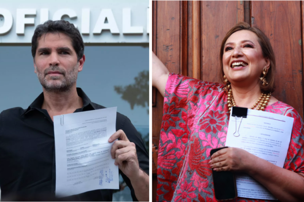 Eduardo Verastegui y Xochitl Galvez