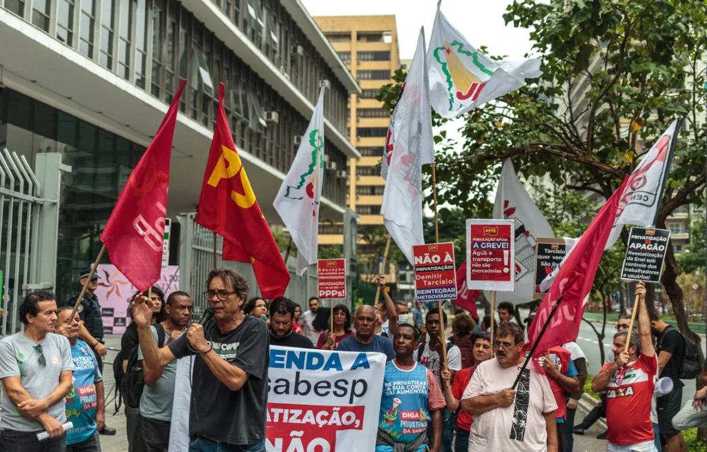 Huelga en San Pablo contras las privatizaciones