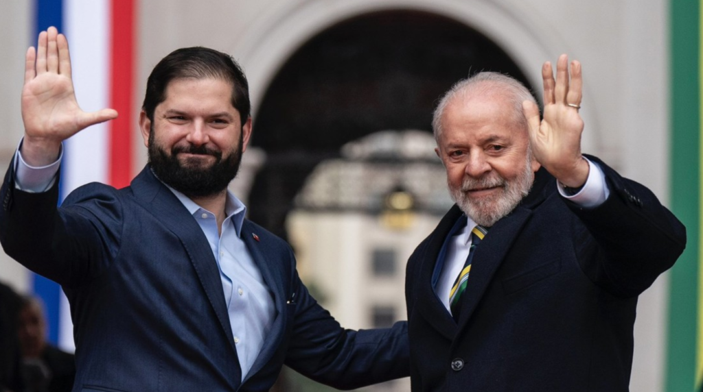 Lula viajó a Chile para reforzar la cooperación estratégica.