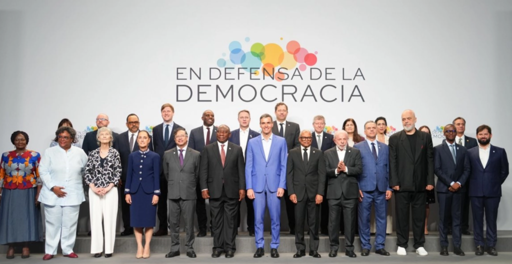 Pedro Sánchez y Lula convocaron al progresismo en Barcelona